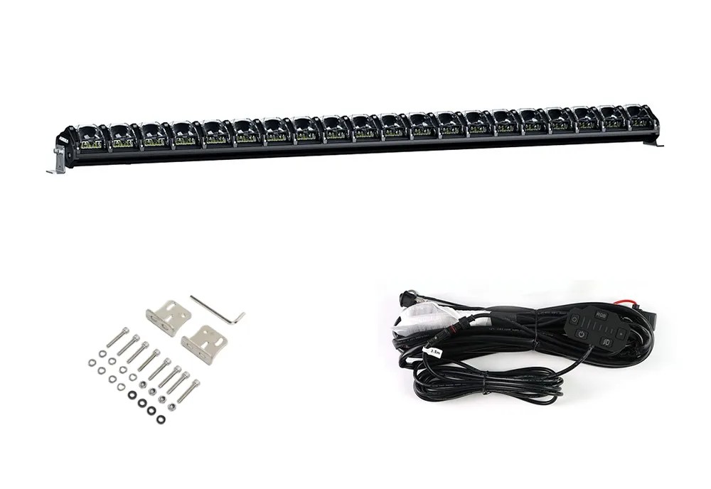 Фара комбинированного света AURORA 1270 мм 620W LED (серия RGB)