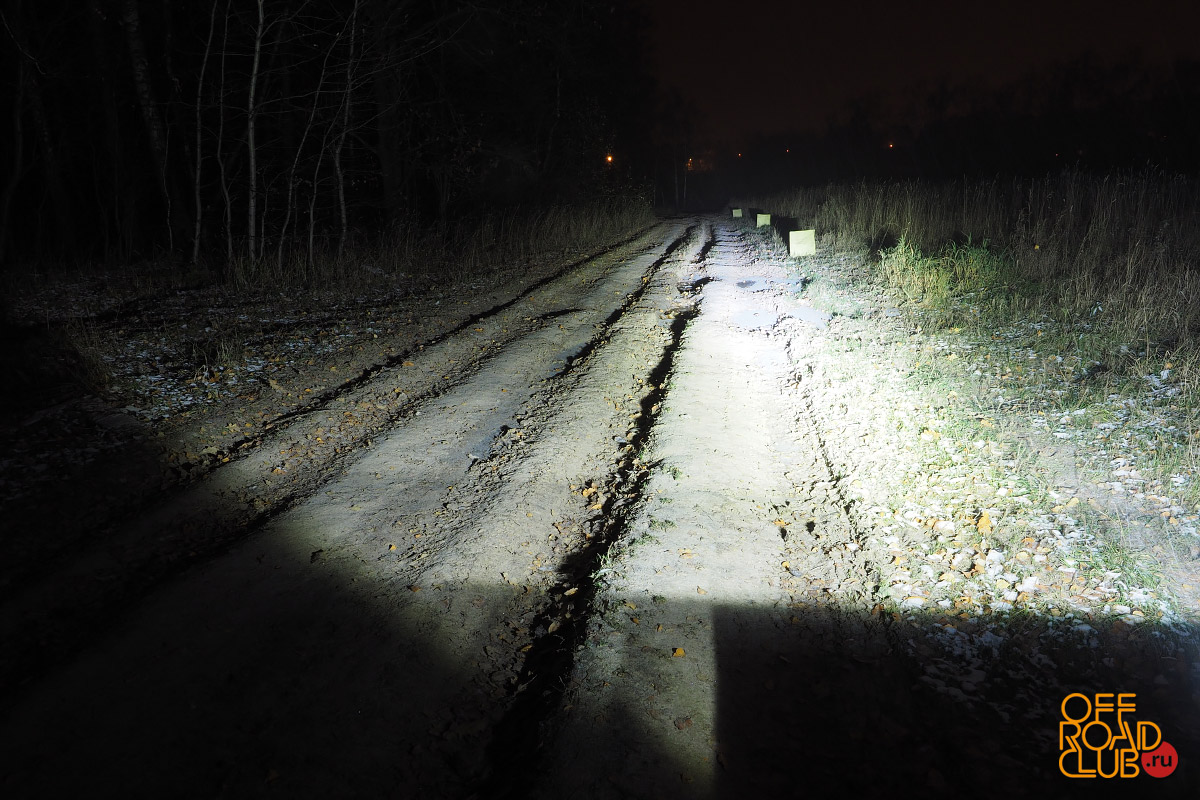 Светодиодная фара комбинированного света РИФ 235 мм 108W LED