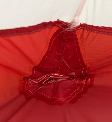 Палатка Naturehike Cloud Up Si 3-местная, алюминиевый каркас,снежная юбка, сверхлегкая, серо-красная