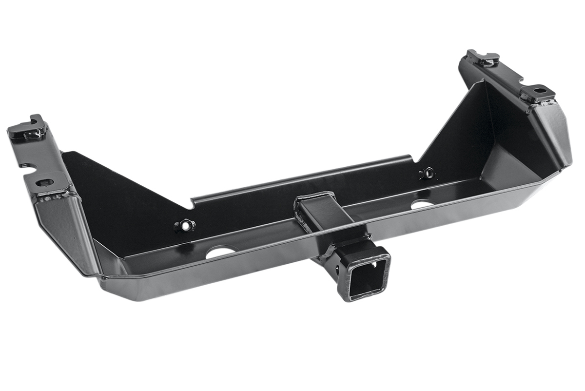 Фаркоп РИФ передний (переходник) для съёмной лебёдки с защитой радиатора на ГАЗ Соболь