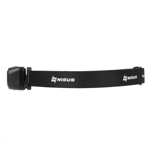 Фонарь налобный NISUS сенсорный 200 LM, IP44, USB