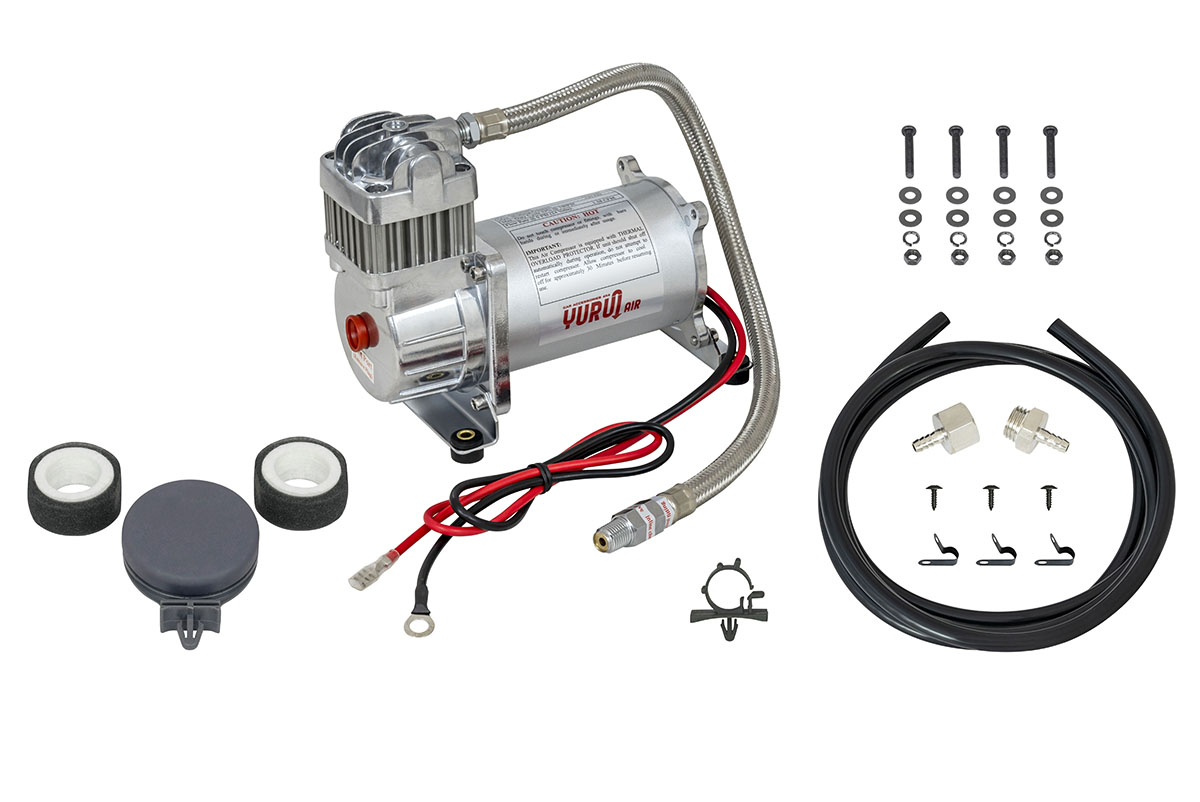 Компрессор автомобильный стационарный 24V YURUI 47 л/мин 10,2 атм
