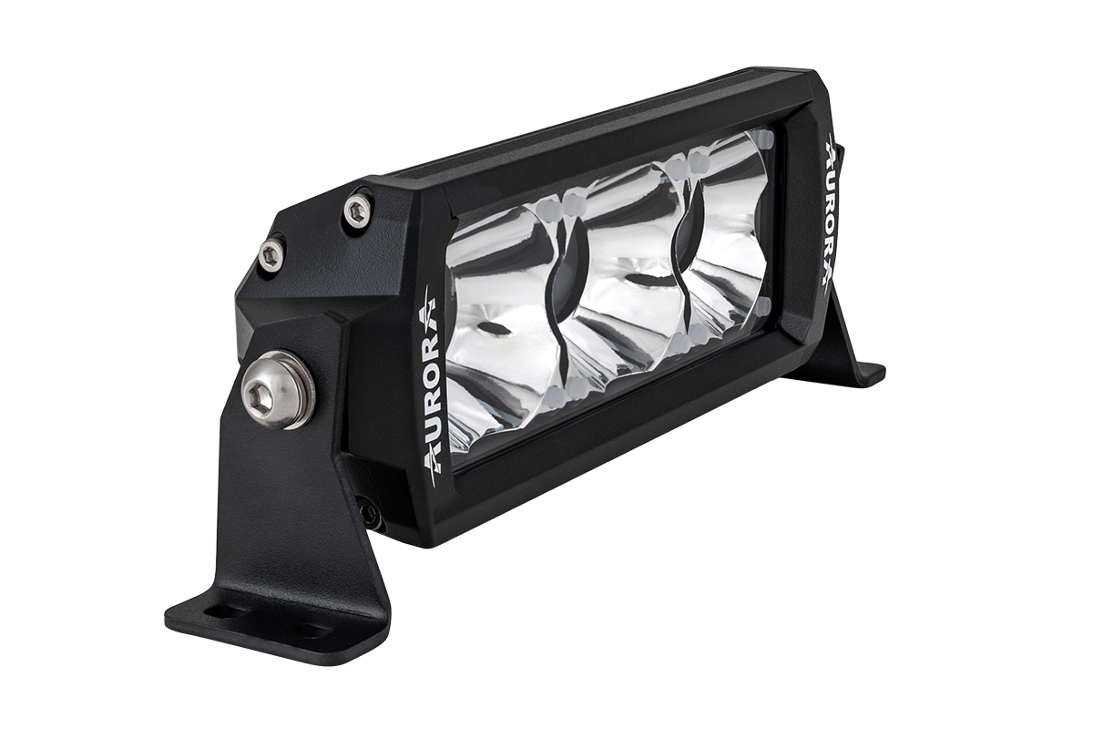 Фара дальнего света AURORA 152 мм 45W с RGB подсветкой