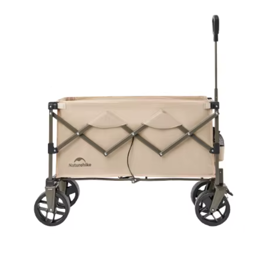 1 Тележка туристическая Naturehike 88х46х93 см, коричневая 1 Тележка туристическая Naturehike 88х46х93 см, коричневая