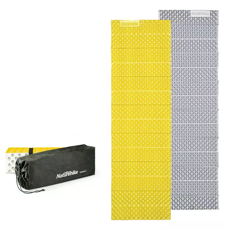 Коврик туристический Naturehike 187х56х2,5 см. IXPE, желтый Коврик туристический Naturehike 187х56х2,5 см. IXPE, желтый