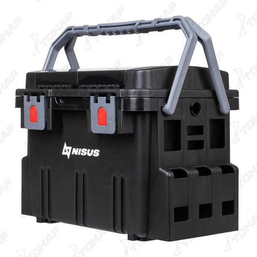Ящик форелевый NISUS 44x30x33 см, черный
