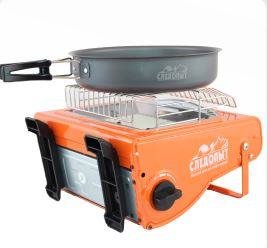 Обогреватель газовый СЛЕДОПЫТ "Очаг", инфракрасный