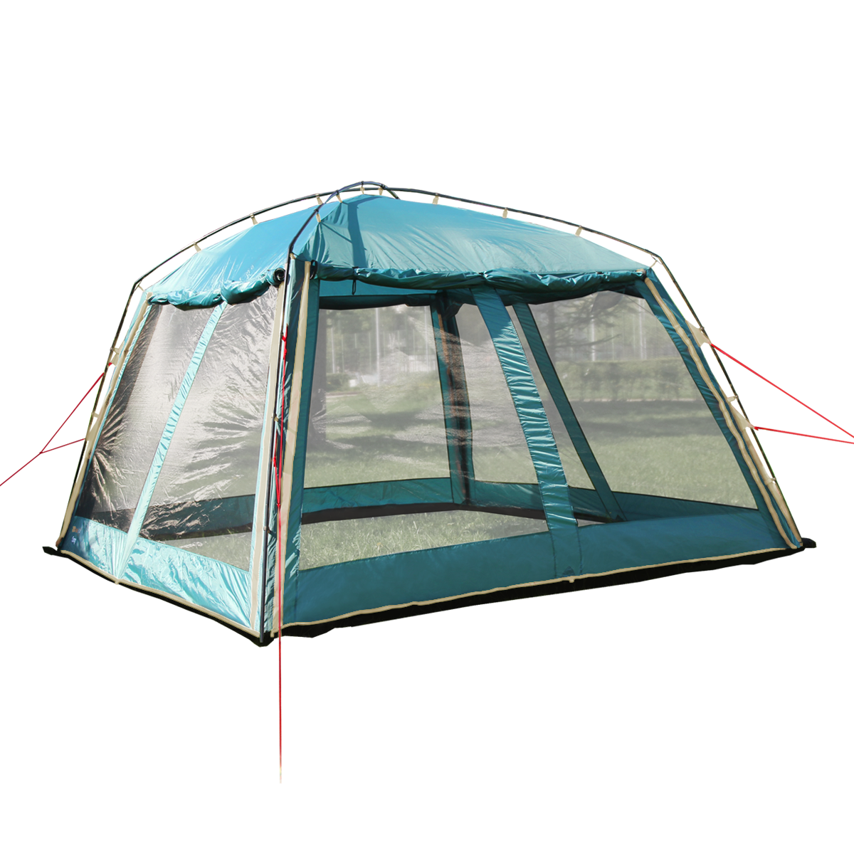 Шатер-палатка BTrace Camp (Зеленый/бежевый)