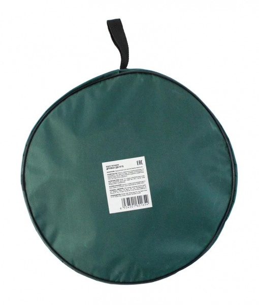 Ведро TOURIST Дружба складное 13 л, в чехле, зеленое