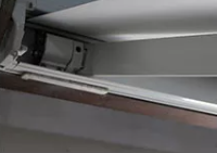 4 Маркиза автомобильная РИФ 2,5х2,0 м кассетная, привод механический, электромотор, корпус белый