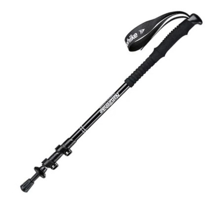 Палки треккинговые Naturehike ST01, 62-135 см, алюминиевые, черные, 2 шт.