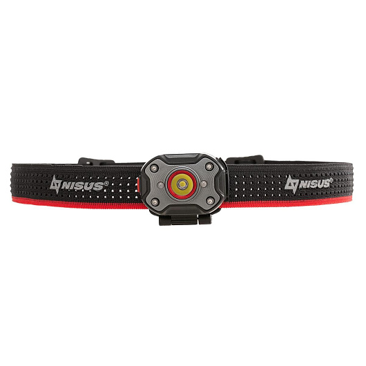 Фонарь налобный NISUS PRO 670 LM, IPX5, USB
