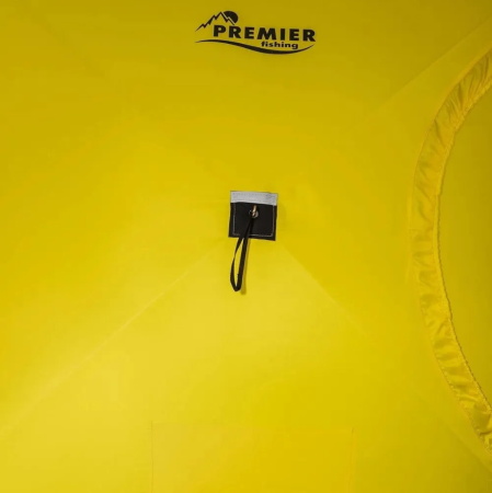 4 Палатка зимняя PREMIER Куб-3 желтый/серый