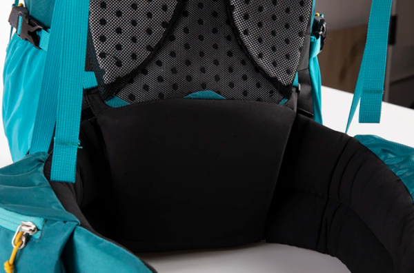 3 Рюкзак туристический Naturehike 45L, голубой