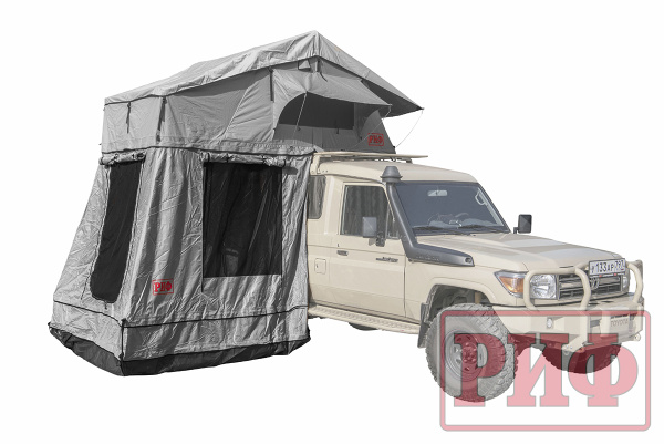 Тамбур к палатке РИФ Soft RT02-180 PRO, тент серый Тамбур к палатке РИФ Soft RT02-180 PRO, тент серый