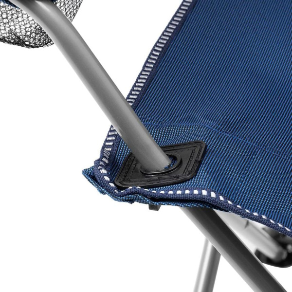 4 Кресло NISUS складное синие 100 кг.