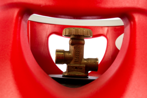 Баллон композитный газовый Hexagon Ragasco, российский тип соединения. Объем 12,5 л.