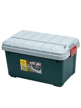 Ящик экспедиционный IRIS RV BOX RV600C c двойной разделенной крышкой, 40 л. 61,5x37,5x34 см. (уценка)