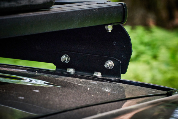 Багажник экспедиционный (платформа) алюминиевый РИФ 1200x2080 мм для TLC 200 (с крепежом)