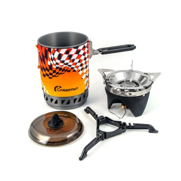 Система приготовления пищи СЛЕДОПЫТ - FORZA TURBO BOIL, 1 л, с переходником для посуды