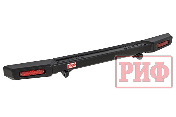 Бампер РИФ силовой задний УАЗ Буханка с фонарями, возможн. уст. фаркопа, стандарт Бампер РИФ силовой задний УАЗ Буханка с фонарями, возможн. уст. фаркопа, стандарт