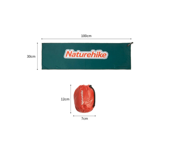 Тряпка кемпинговая Naturehike, 100х30 см, зеленая
