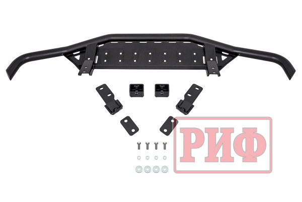 Бампер РИФ силовой передний TLC 200 2007-2015 c защитой радиатора