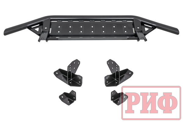 Бампер РИФ силовой передний TLC Prado 150 2017+ c защитой радиатора