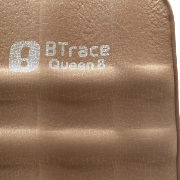 1 Коврик надувной утеплённый BTrace Queen 8, 198х68х7,5 см (Коричневый)