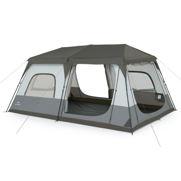 2 Палатка Naturehike Cape 12.9 быстросборная, серая