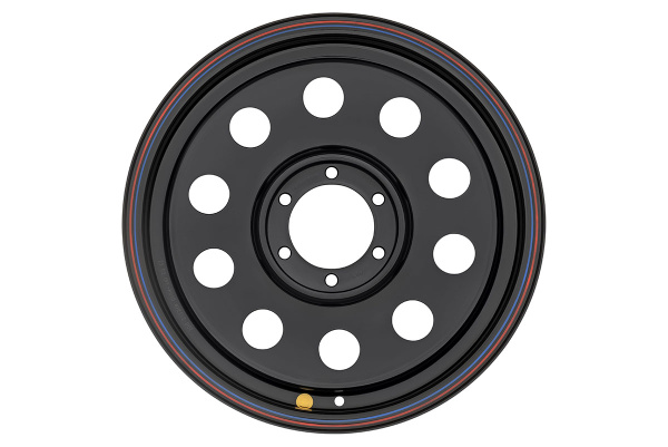 Диск усиленный Тойота Ниссан стальной черный 6x139,7 7,5xR18 d110 ET+25