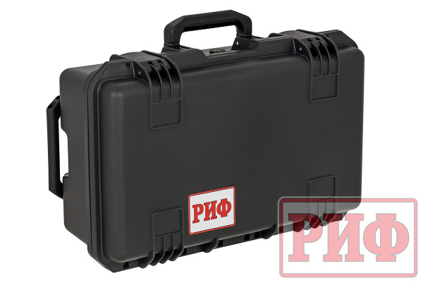 Кейс защитный ударопрочный РИФ 551x358x226 мм на колесах с телескопической ручкой