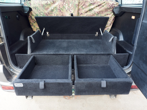 Органайзер в багажник "Экспедиция" для УАЗ Патриот с 2015г.в.