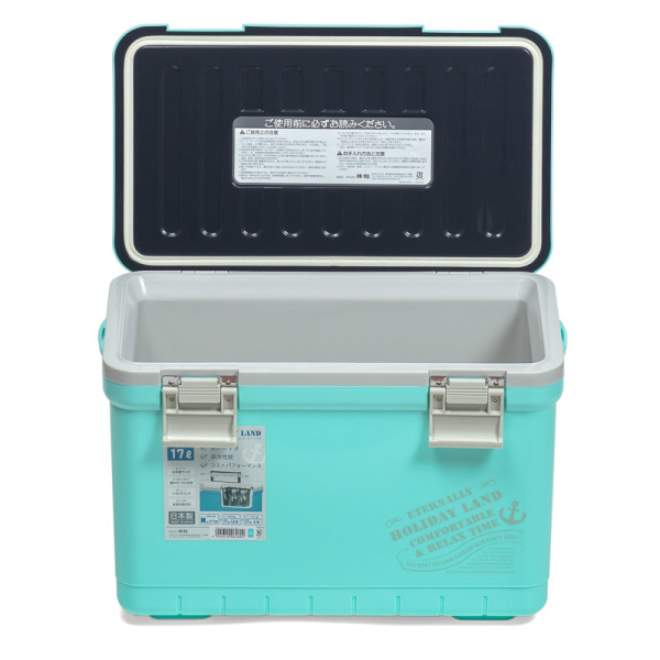 Термобокс SHINWA Holiday Land Cooler 17H бирюзовый