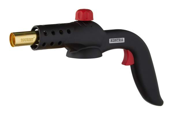 Резак газовый TOURIST KONTRA с пьезоподжигом, системой подогрева газа, и ручкой. на резьбовой баллон Резак газовый TOURIST KONTRA с пьезоподжигом, системой подогрева газа, и ручкой. на резьбовой баллон