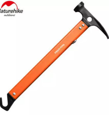 Молоток туристический Naturehike, ручной оранжевый