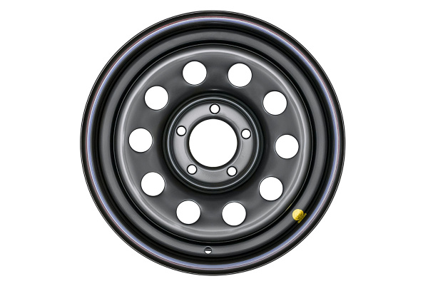 Диск усиленный Ленд Ровер Дискавери 2 стальной черный 5x120,65 7xR16 ET+35