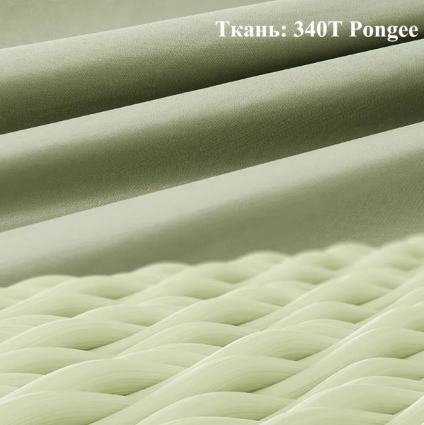 2 Гамак Naturehike без планок, туристический, эпонж, зеленый