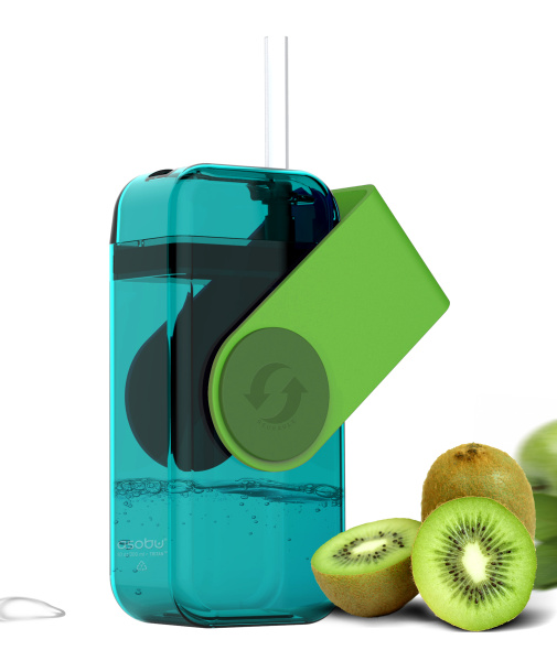 Бутылка JUICY DRINK, 290 мл, бирюза/зеленый