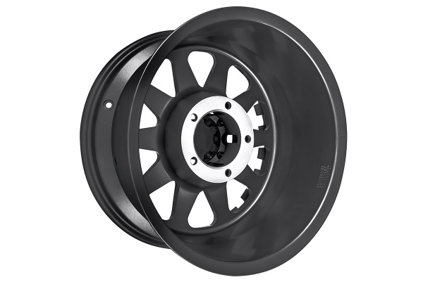 Диск УАЗ литой черный матовый 5x139,7 8,5xR17 d110,5 ET-12 (продаются по 4 шт.)