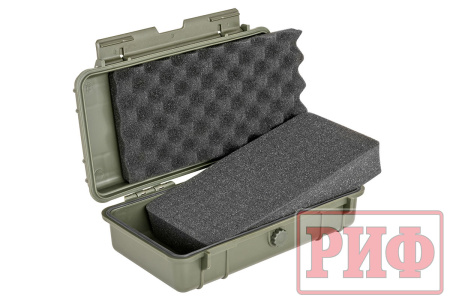 Кейс защитный ударопрочный РИФ 237x137х70 мм IP67, цвет Хаки