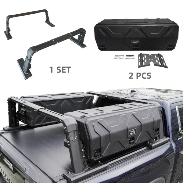 Кунг-каркас Baja Racing многофункциональный с 2-мя большими бок. ящиками Ford F-150, Toyota Tundra Кунг-каркас Baja Racing многофункциональный с 2-мя большими бок. ящиками Ford F-150, Toyota Tundra