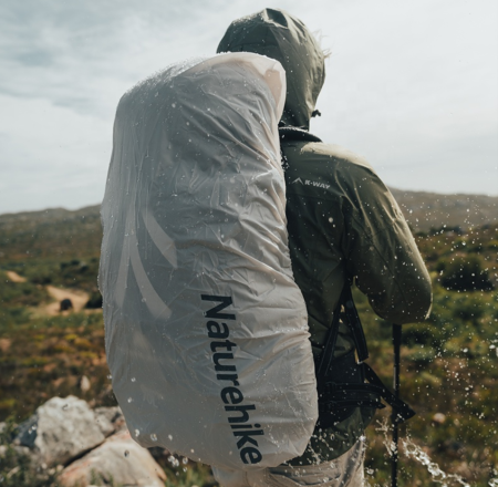 Рюкзак туристический Naturehike 70 л, черно-серый