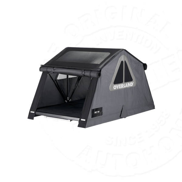 1 Палатка на крышу автомобиля AUTOHOME OVERLAND LARGE, тент песочный, лестница 220 мм