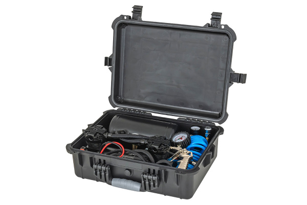 Компрессор автомобильный переносной 12V YURUI 119 л/мин 13,6 атм