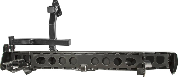 Бампер РИФ силовой задний Toyota Hilux 2005-2014 с квадратом под фаркоп и калиткой