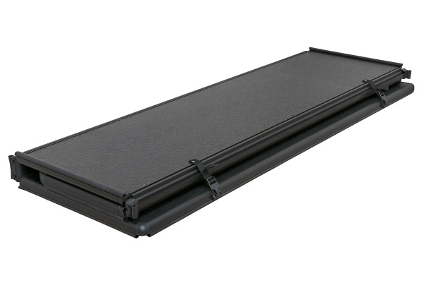 Крышка кузова ISUZU D-MAX 2013+, трёхсекционная, алюминиевая, черная