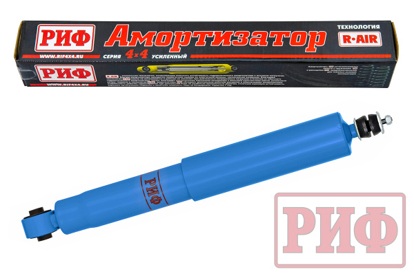 Амортизатор РИФ "Арктика" задний Mitsubishi Pajero III, IV 2000+ штатный и лифт 0-40 мм