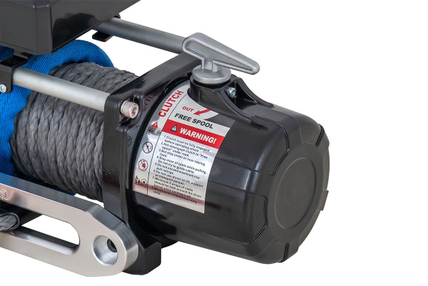 Лебёдка электрическая 12V Magnum 12000 lbs 5443 кг (синтетический трос)