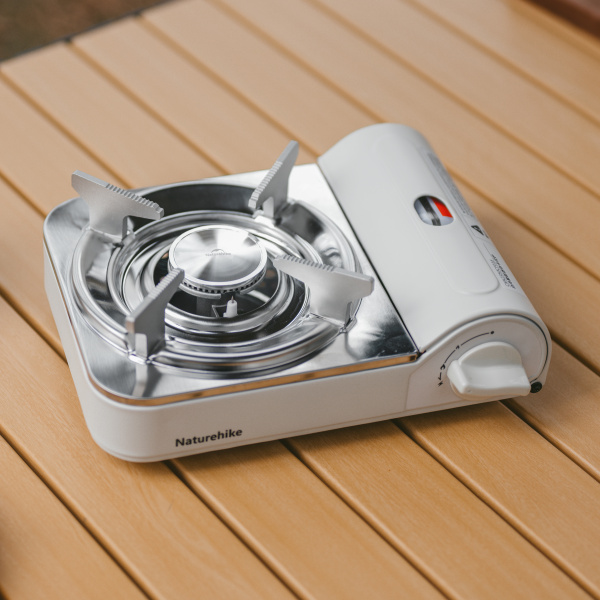 2 Плита газовая Naturehike 2,2 кВт, темно-белая 2 Плита газовая Naturehike 2,2 кВт, темно-белая